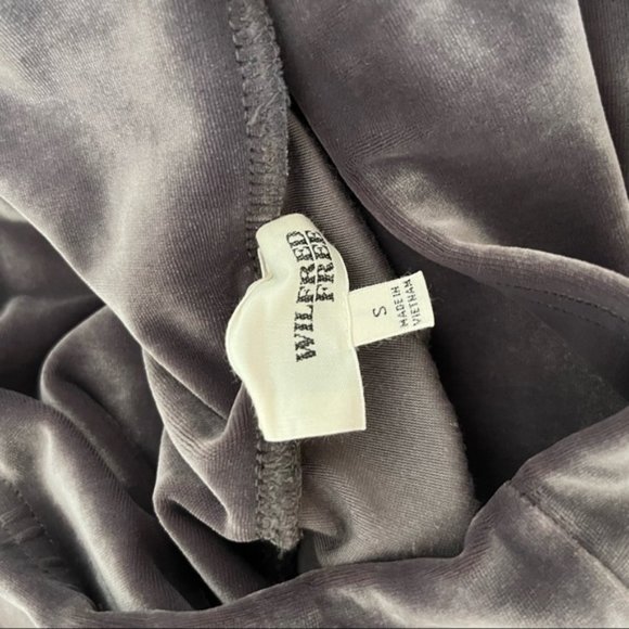 Aritzia Wilfred Daria Velvet Leggings Size Small - Picture 7 of 10